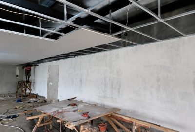Proyek pembangunan Training Center Mayor Oking Cibinong